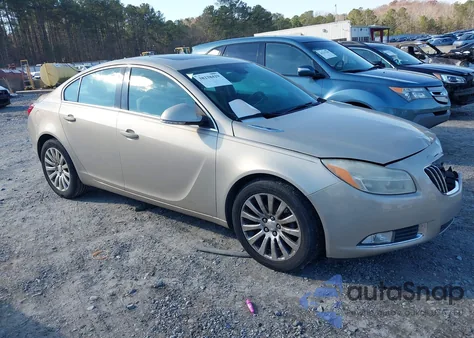 2012 Buick Regal из США, поврежденный, VIN 2G4GR5EK2C9162617